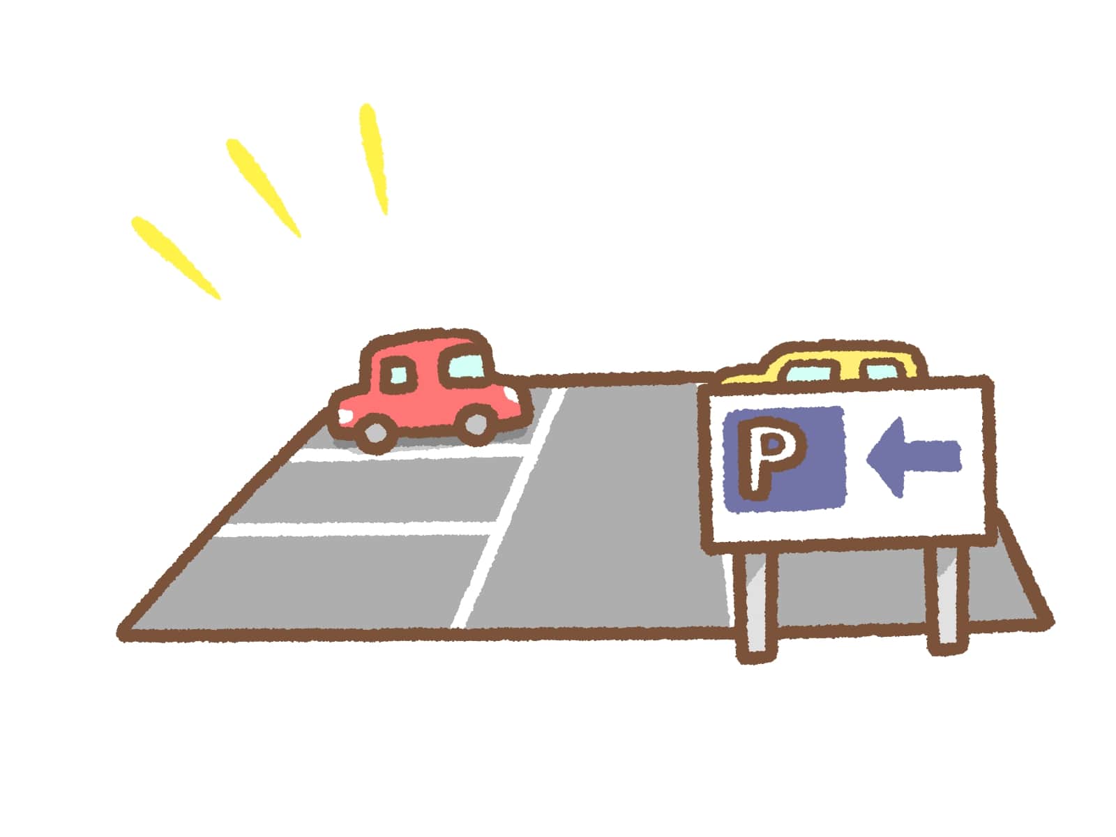 土地の活用として駐車場