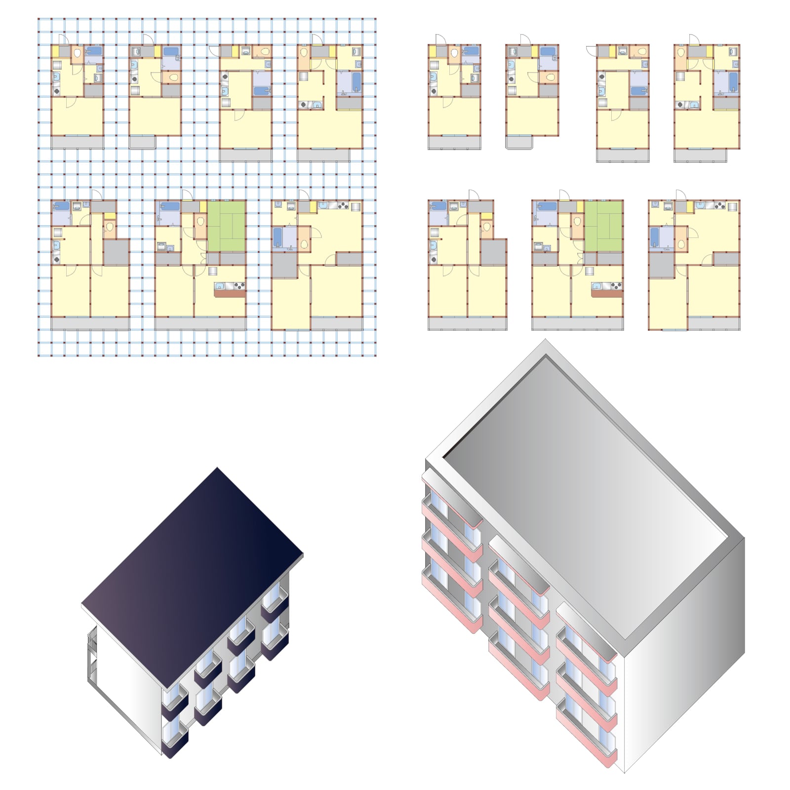 アパート建築で人気の間取り